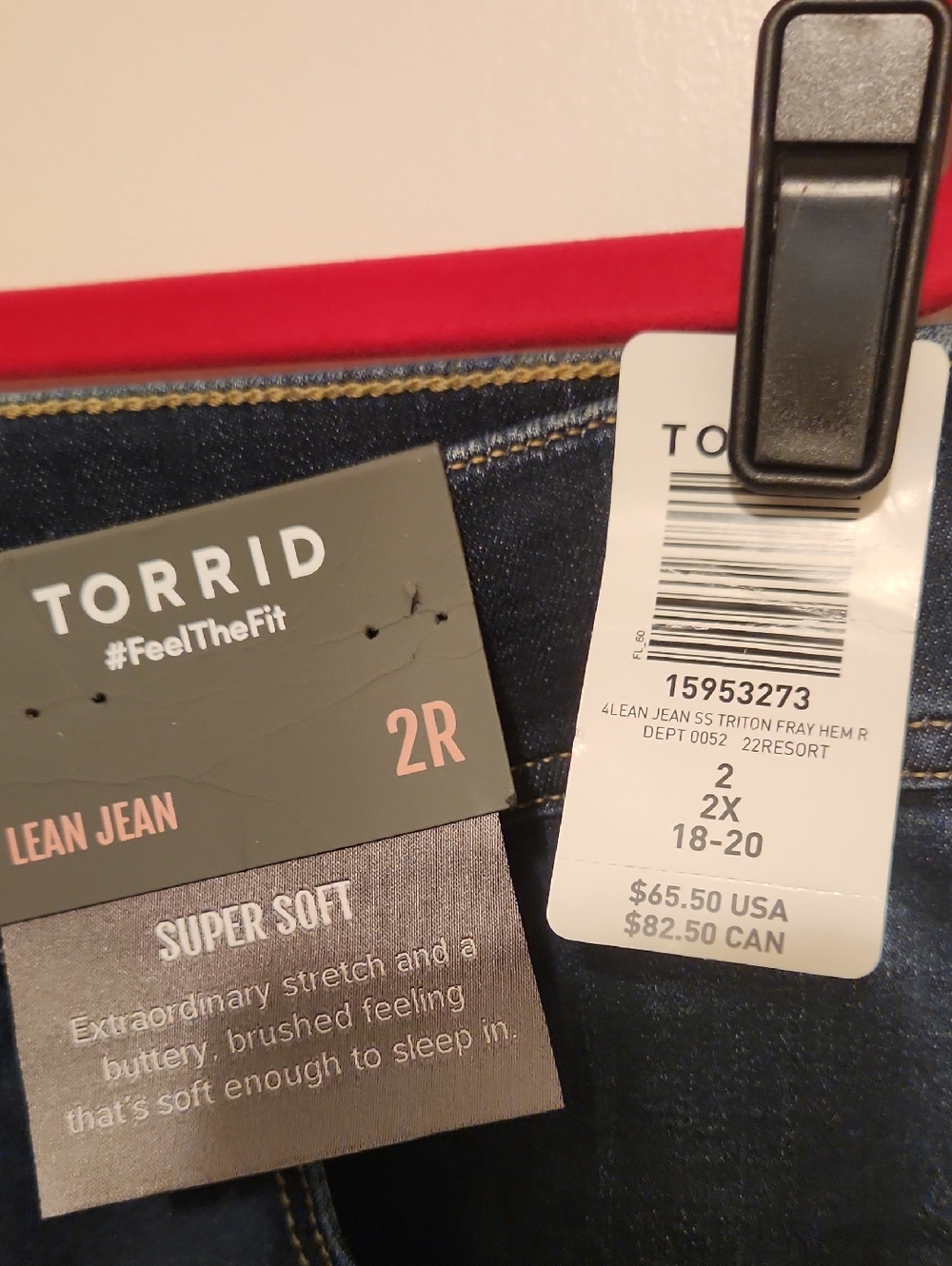 🔥Torrid NWT RAW HEM Dark Blue High-Rise Ankle Lean Jean Skinny Jeans - Picture 7 of 7